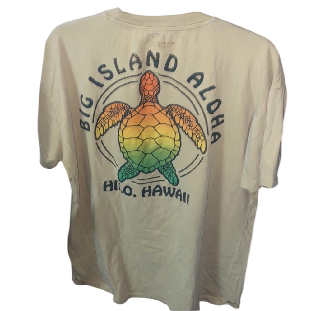 Hilo Hawaii Graphic Tee Size M T-Shirt Short Sleeve